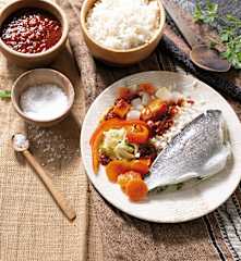 Thieboudienne de pescado (Senegal)