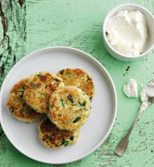 Hambúrgueres de curgete