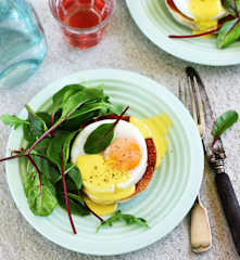 Œufs Bénédicte light