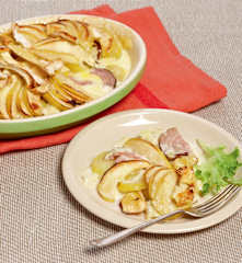 Gratin crémeux à la normande