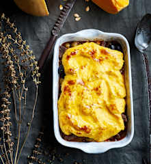 Empadão de vitela com azeitonas