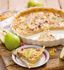 Tarta z gruszkami i rokpolem