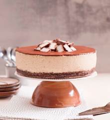 Sernik kokosowo-czekoladowy