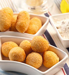 Croquetas de pollo y jamón