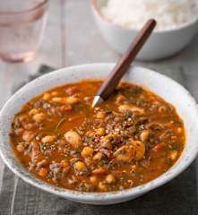 Swiss Chard, Chickpea and Tamarind Stew