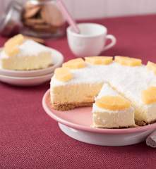 Ciasto ananasowe bez pieczenia