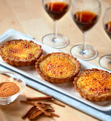 Tortine alla creme brulèe