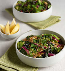 Kamut Salad with Spicy Lemon Vinaigrette
