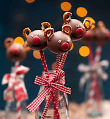 Świąteczne cake pops