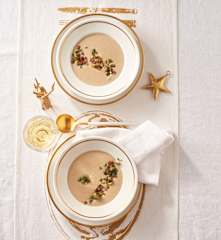 Champignon-Rahmsuppe