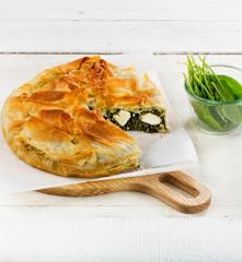 Spanakopita aux épinards