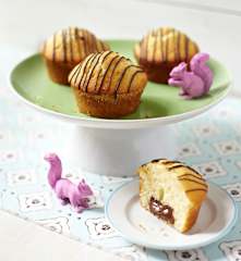 Nougat-Muffins