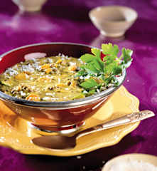 Dal z soczewicy z mlekiem kokosowym