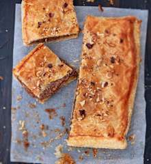 Galette des rois aux marrons et noisettes