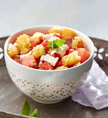 Feta-Wassermelonen-Salat