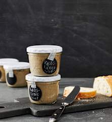 Kalbsleberwurst im Glas