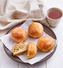 苏式榨菜鲜肉月饼