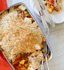 Mediterranean vegetable bake