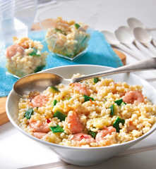 Bulgur ai gamberetti