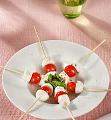 Cuajado de leche con yogur de cabra
