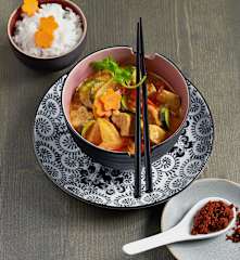 Kokoscurry mit Huhn