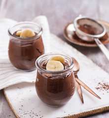 Veganská pěna s banány a avokádem