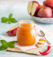 Egzotyczny mus jabłkowy