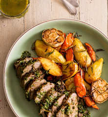 Italian Crusted Lamb