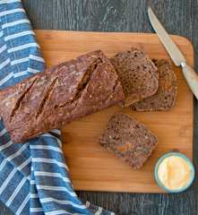 Fruit and nut loaf