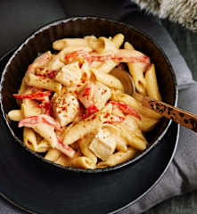 One-Pot-Hähnchen-Fajita-Pasta