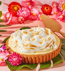 Passion Fruit Tart with Meringue