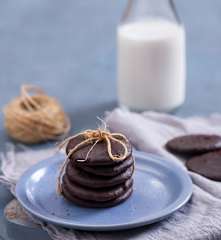 Ciasteczka czekoladowe "ciągutki"