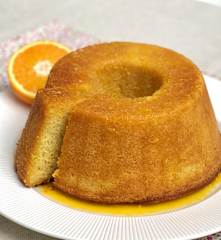 Bolo de laranja sem açúcar