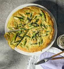 Grüne Spargel-Frittata