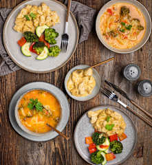 Zupa jarzynowa i danie na Varomie