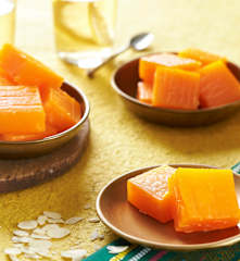 Karachi halwa (Delicias indias) - India