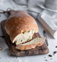 Pan de Viena con frutos secos