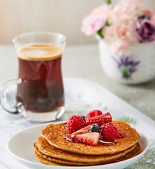 Hot cakes sin gluten