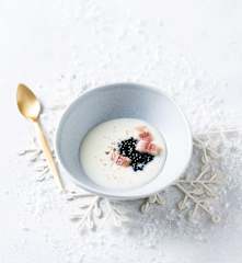 Crema de anguila ahumada