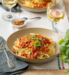 Spaghetti all’arrabbiata mit Thunfisch