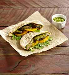 Chimichurri Steak Pita Sandwich