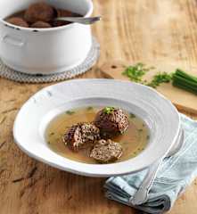 Gebackene Leberknödel