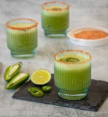 Spicy margarita fizz