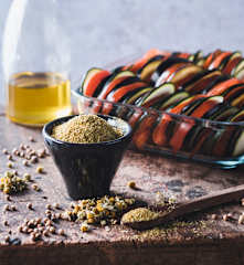 Mélange pour assaisonner les légumes (plat végétarien)