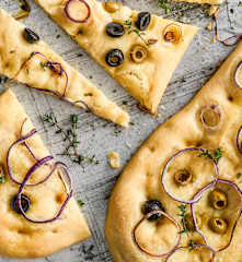 Focaccia alle olive