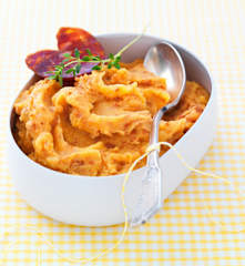 Purè di patate e chorizo