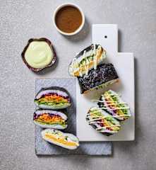 Sushi-Sandwiches (Onigirazu)