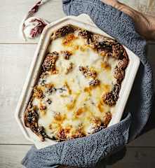 Lasagna radicchio e salsiccia