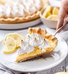 Tarte au citron meringuée
