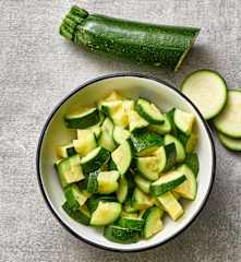 Courgettes vapeur (200-500 g)